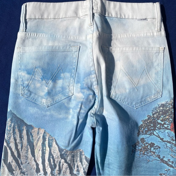 MOTHER High Waisted Looker Ankle ✨A Day in Paradise 🌺 - Picture 11 of 16